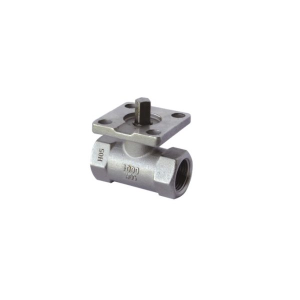 1-Piece Uni-body Reduced-Port Ball Valve with Mounting Pad