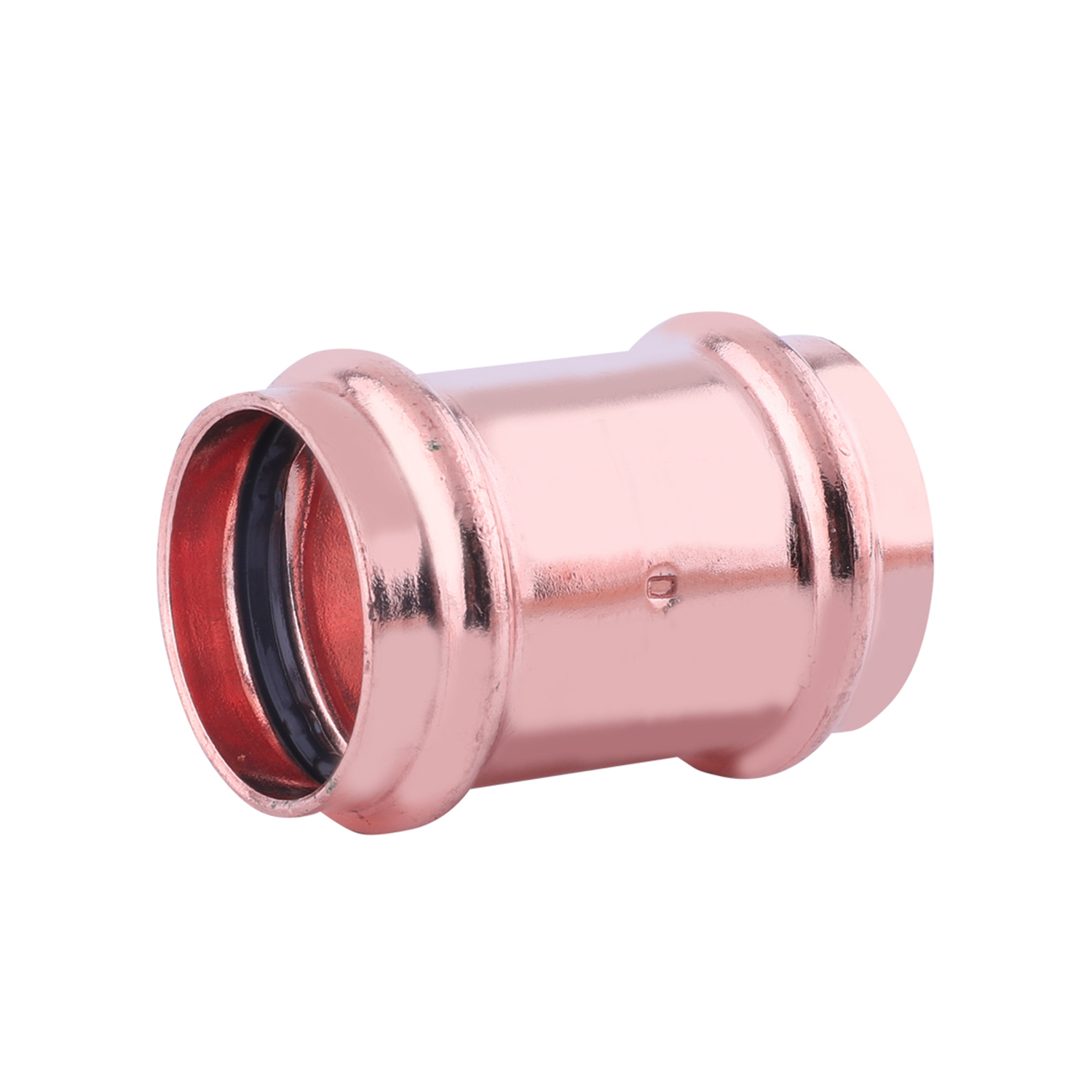 Press Coupling With Stop