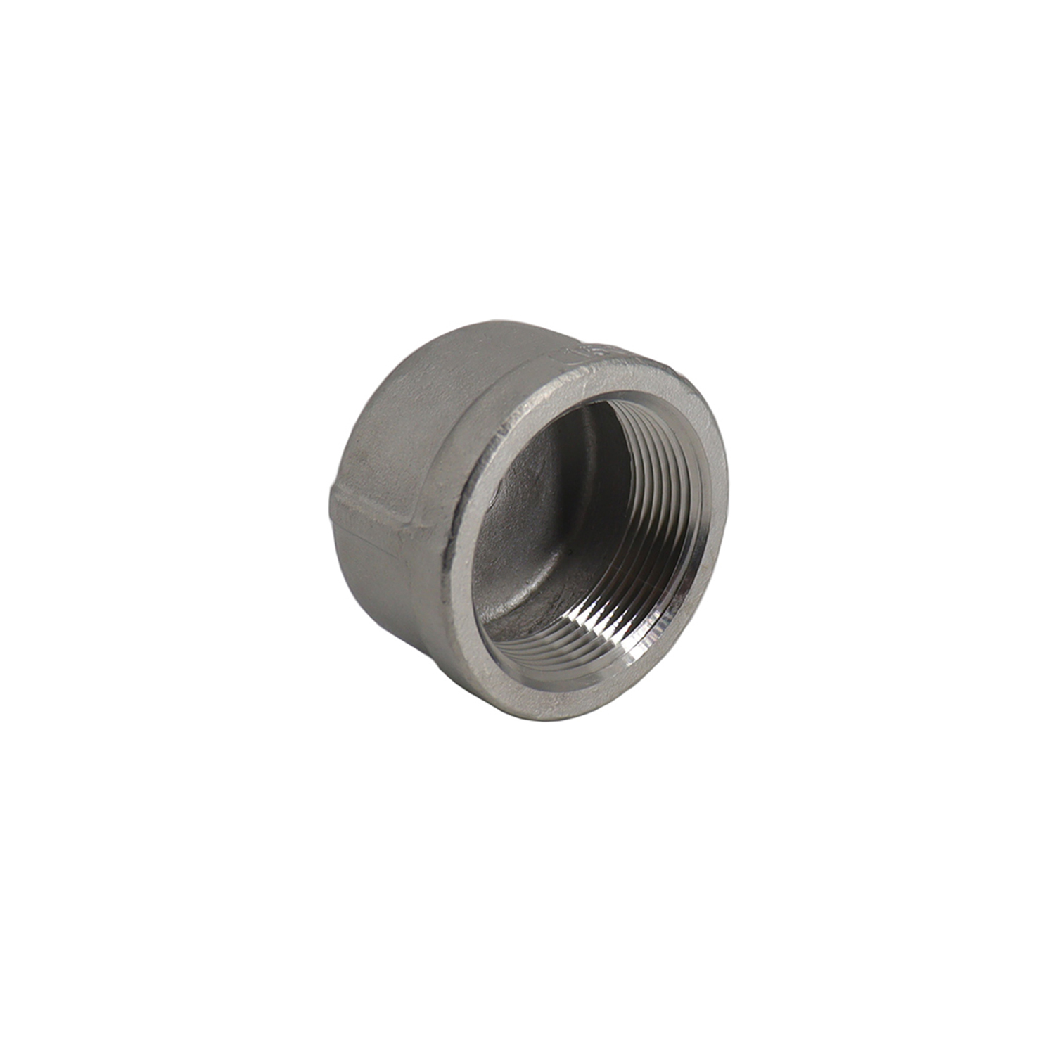 Threaded Round Cap